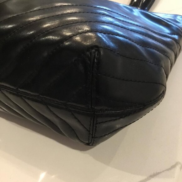 Authentic ETRO Black Leather Shoulder Bag Made in Italy COA Included - Picture 7 of 13